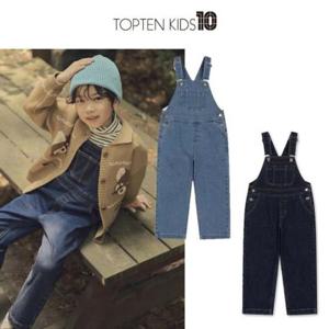 [탑텐키즈][택가69900원] MKE4DP1111 남아) 에코 오버롤 데님 (스몰키즈)