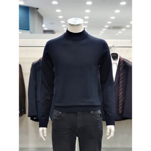 [파렌하이트]캐시미어 실크 모크넥 니트 FJUCX8511NAD_DJ