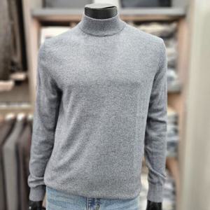 [파렌하이트][24F/W] 그레이 캐시미어 실크 반목폭라 FJU8511_JK