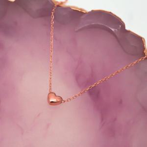 오팔하우스 14k 통통 하트 목걸이 OPDSN2411대