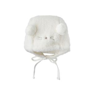 [밍크뮤]SC(아이보리)베베FUR보넷(35C1280801)신생아선물 애기모자