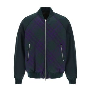 버버리 체크 리버시블 봄버 자켓 8078899