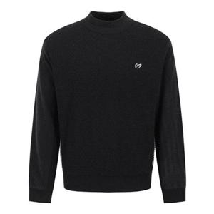 [마스터바니에디션] (411E4SR612)남성 사이드 자카드 로고 케이블 긴팔 니트