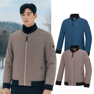 비티알 남성 겨울 메모리원단 골프 블루종 패딩 자켓 BSC661UJ8M