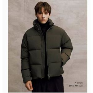 [백화점][지오다노]남성 숏 다운 푸파 오리털 점퍼 074923