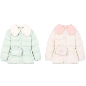 [엔비에이키즈(아동)]NBA 라이프 여아 벨트백 덕다운 점퍼(K224DW610P)