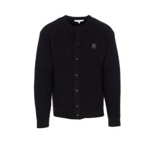 메종키츠네 가디건 PM00508KT1149 P199 Black