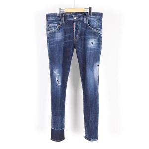 [클로딩캡슐] 캐네디언 퀄리티 패치 스케이터 진 블루 S74LB1338