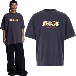 24SS 베트멍 이펙트 로고 반팔 라운드 티셔츠 UE63TR400N