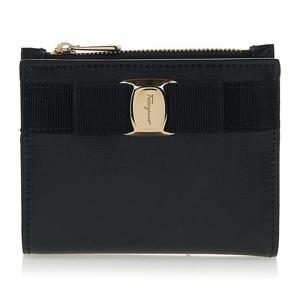 [페라가모] 여성 뉴 바라 반지갑 22 E009 NERO 0734500