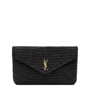 생로랑 여성 블랙 파우치 839340_GAAFP1000