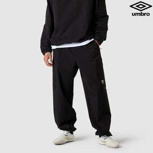 [엄브로] 폴라 스트레치 기모 카고 스트레이트 조거 2WAY 팬츠 UQ421SPTO2_BLK0