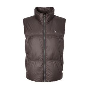 헤지스 골프 여성 25FW 브라운 여성 셔링 경량 다운 베스트 HWJU5D712W3