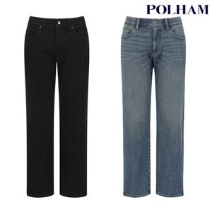 폴햄  남성 컴포트 기모 스트레이트핏 데님 팬츠(PHF4DP1038)