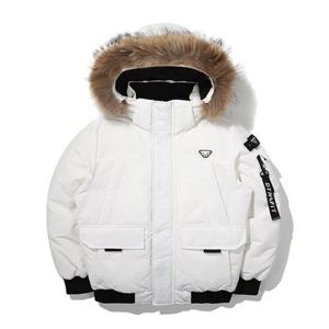 [다이나핏] YUW22534W3 남여공용 라이프스타일 후드 탈부착형 SNOW LEO (스노우 레오) 덕 다운 HJDMJK