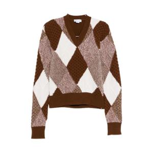 25 FW 스텔라 매카트니 V넥 스웨터 6K10503S2584 TP444415173