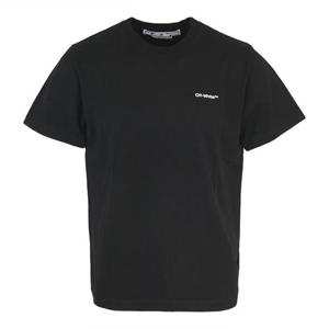 오프화이트 남성 반팔 티셔츠 OMAA027F22JER016 1001