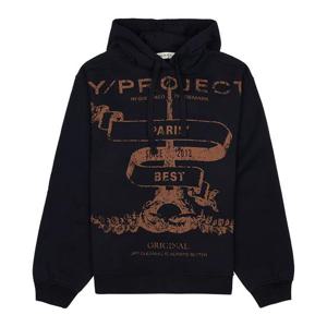 [Y프로젝트] 남성 그래픽 프린트 후드티셔츠 SWEAT56S25 EVERGREEN BLACK