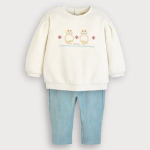 [모이몰른]유아 냥냥 플리스 상하복 M254STB24P