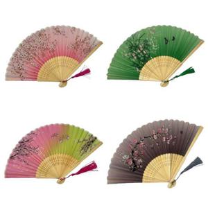 전통 대나무 접이식 태슬 부채 4종 LM-0585 부채 대나무부채 접이식부채 손부채 전통부채 한지부채 부채접이식 접이부채 접는부채 선물부채