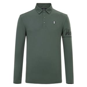 [와이드앵글]남성 TO 소매 포인트 기모 폴로 티셔츠 M(WMW25293K7)