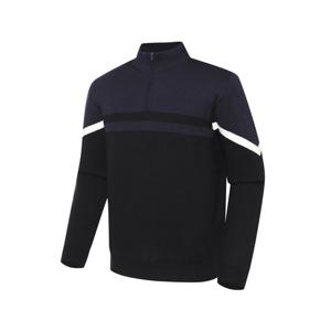 [와이드앵글]남성 VA 컬러블럭 반집업 방풍 풀오버 WMW23K91B9