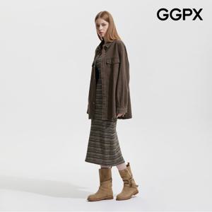 [GGPX] 니트 민소매 원피스 세트 셔츠형 자켓 (GP9ST007F)
