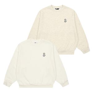 [소이][더센트럴 소이주니어] 비숑 자수 기모 맨투맨티 25W0451