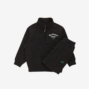 M 뉴발란스키즈트레이닝세트 HQK NK9YE4101U-19 ESSENTIAL 펠트로고 반집업 기모셋업