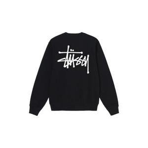 스투시 베이직 스투시 크루넥 블랙 2023 1914870MBlack