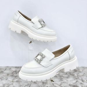 [탠디]여성사각 장식 청키 로퍼 X2HS50TS06 LM-IVORY 1SD JJ