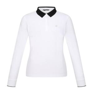 [레노마골프]여성 베이직 카라 배색 티셔츠 RWTYO7104-101