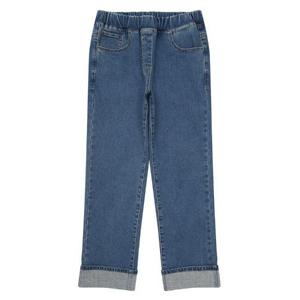 에꼴리에 세이브존03 겨울 스트레이트 밴딩 롤업 블루진 22D0257-BL