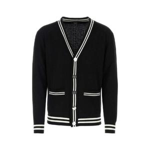 23FW Balmain V 넥 가디건 BH1KL037KE92EAB