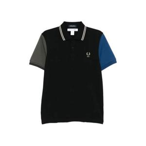 25 FW 꼼데가르송 X 프레드 페리 컬러 블록 반소매 폴로 셔츠 FPT501W25 TP444696647