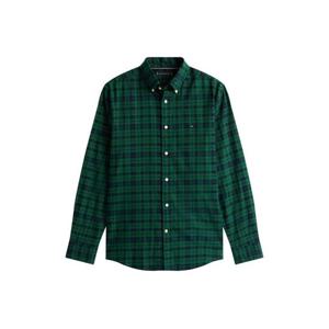 25 FW 타미힐피거 긴소매 체크 셔츠 MW0MW414930MS TP444684929