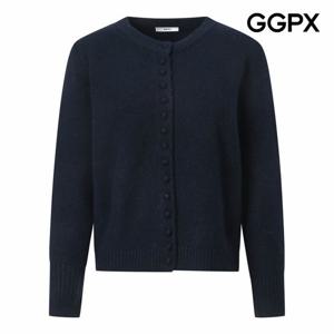 [GGPX] 콩단추 울 니트 소프트 가디건 (GPBKG001B)