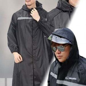FREE SIZE 반사테이프처리 울브스 RW1001 판초우의
