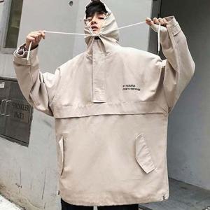 남자패딩 남성 캐주얼 오버핏 학생 아우터 집업 바람막이 L500