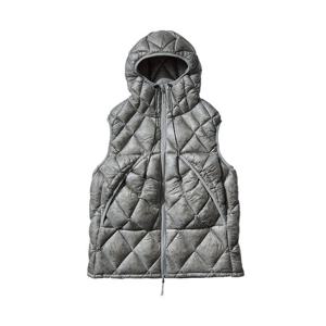 [로아] FW25 남성 누나 퀼팅 패딩 조끼 RBMW0493FA327 GRY0004