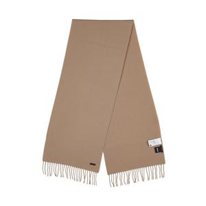 [휴고보스] FW25 남성 로고 패치 울 머플러 50517218 260