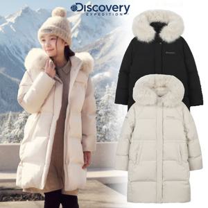 디스커버리키즈 DKDJ63056 여아 레니아 구스다운 프리미엄 롱패딩