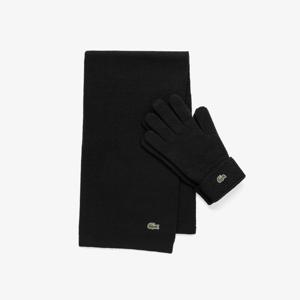 라코스테 공식 공용 머플러, 장갑 기프트 세트 RE302E-55N 031