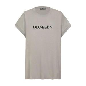 25 FW 돌체앤가바나 로고 프린트 티셔츠 G8RF8TG7M3O TP432360993