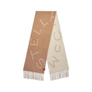 25 FW Stella McCartney 로고 도트 프린지 스카프 6K09323S2541 TP445059899