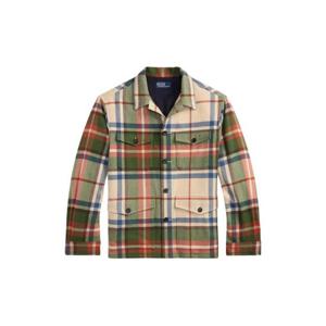 폴로 랄프로렌 플레이드 패턴 버튼 오버셔츠 710P03884