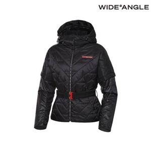 [와이드앵글]  WWW23112Z1  CO PRO 라이트 퀼팅 디테처블 패딩 자켓 L (Black)