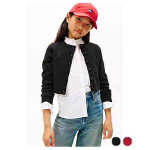 [타미힐피거칠드런2] 시퀸 립 가디건 T42F7WCD850GT1 8세 16세