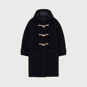 M 커버낫자켓 CQK CO2504CT71-NA 우먼 에딘 울 더플코트 Navy