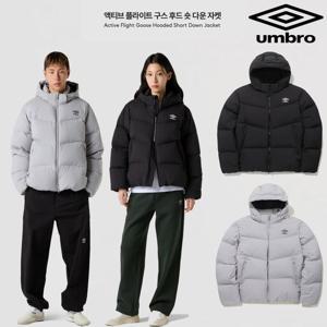 [엄브로]액티브 플라이트 구스 후드 숏 다운 자켓 UQ423SDJN1 2종